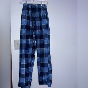 Perry Ellis Blue Checkered Pj Pants